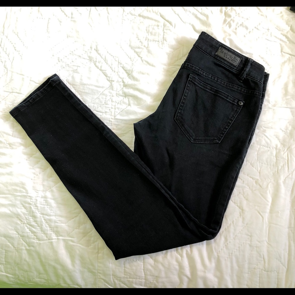 Black Skinny Celebrity Pink Jeans